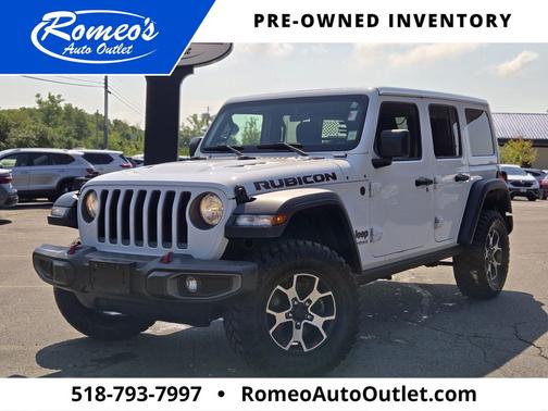 Bright White Clearcoat 2019 Jeep Wrangler Unlimited Rubicon