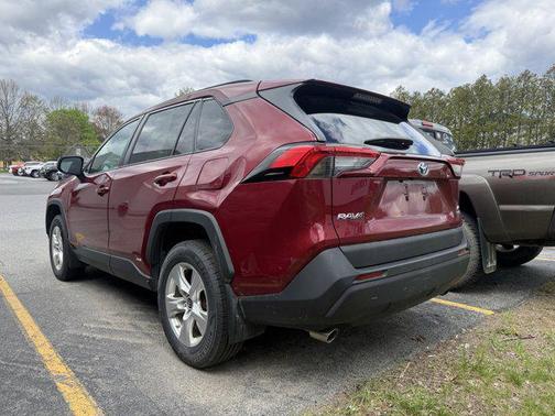 Ruby Flare Pearl 2021 Toyota RAV4 Hybrid LE
