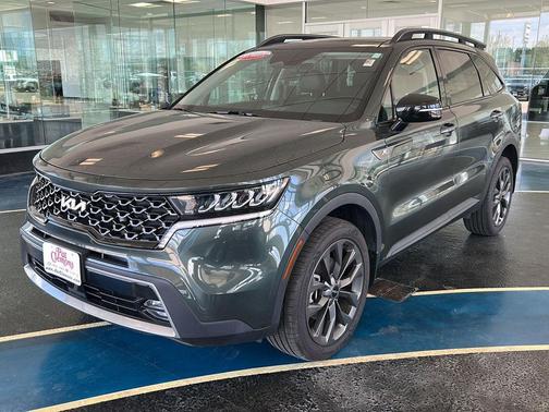 Aruba Green 2022 Kia Sorento EX