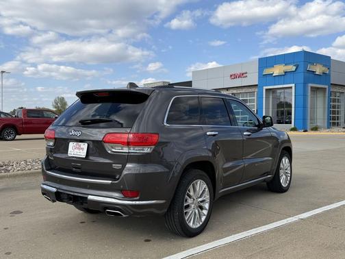 Granite Crystal Metallic Clearcoat 2017 Jeep Grand Cherokee Summit