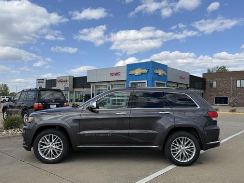 Granite Crystal Metallic Clearcoat 2017 Jeep Grand Cherokee Summit