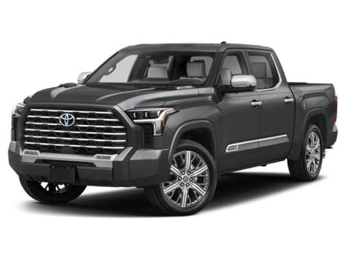 Magnetic Gray Metallic 2022 Toyota Tundra Hybrid Capstone