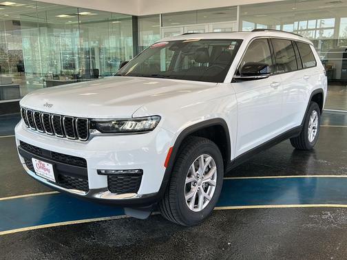 Bright White Clearcoat 2022 Jeep Grand Cherokee L Limited
