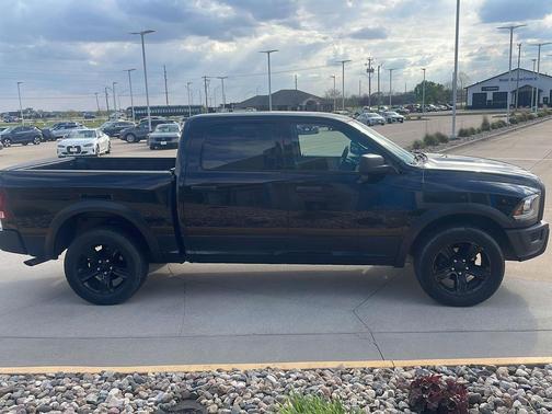 Diamond Black Crystal Pearlcoat 2024 RAM 1500 Classic Warlock Crew Cab 4x4 5'7' Box