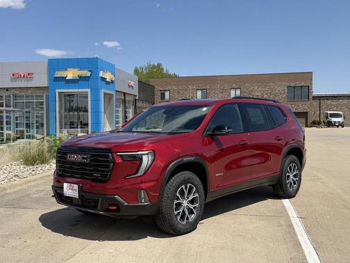 Volcanic Red Tintcoat 2026 GMC Acadia AT4 AWD