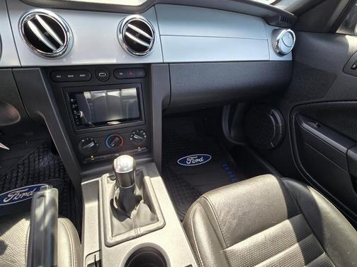 Blue 2008 Ford Mustang