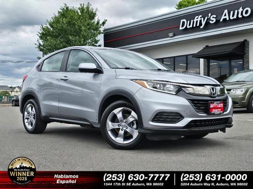 Lunar Silver Metallic 2020 Honda HR-V LX