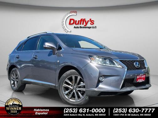 Nebula Gray Pearl 2015 Lexus RX 350 F Sport