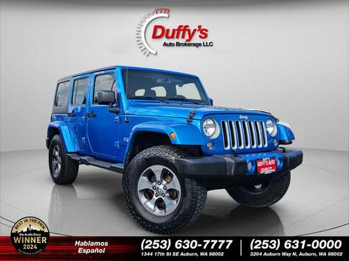 2016 Jeep Wrangler Unlimited Sahara