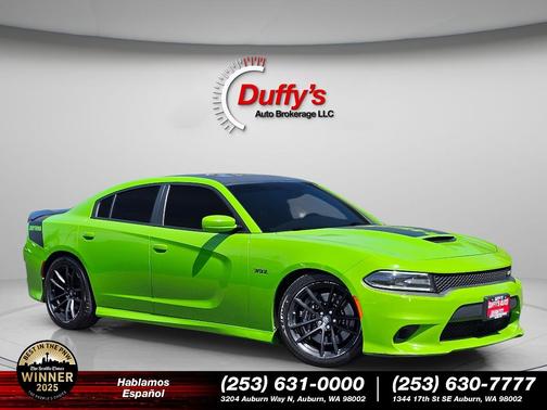 Green Go Clearcoat 2017 Dodge Charger R/T 392