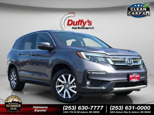 Modern Steel Metallic 2019 Honda Pilot EX-L