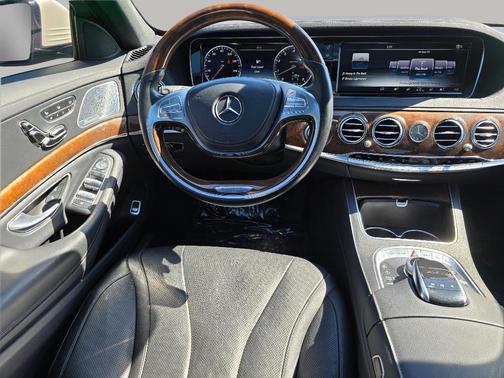 designo Diamond White Metallic 2015 Mercedes-Benz S-Class S 550 4MATIC