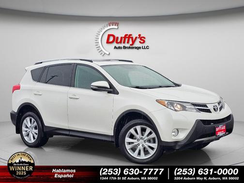 Blizzard Pearl 2013 Toyota RAV4 Limited