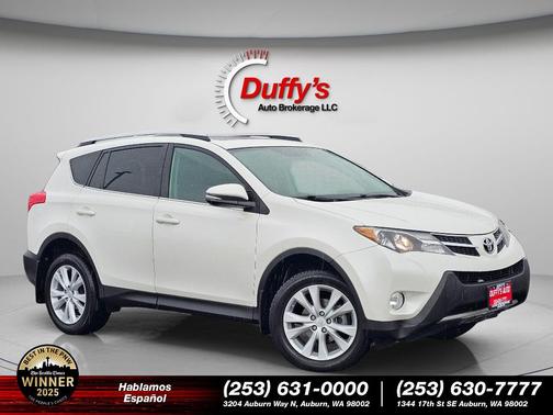 Blizzard Pearl 2013 Toyota RAV4 Limited