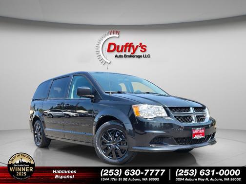 Brilliant Black Crystal Pearlcoat 2014 Dodge Grand Caravan AVP/SE