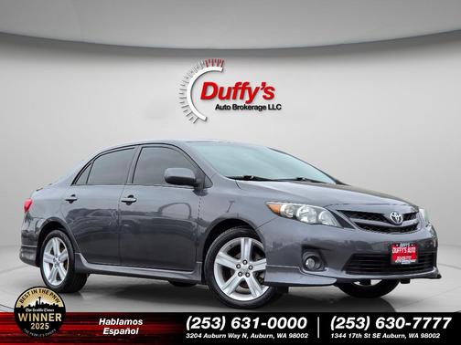 Magnetic Gray Metallic 2013 Toyota Corolla S