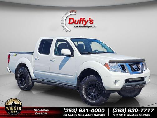 Glacier White 2017 Nissan Frontier PRO-4X