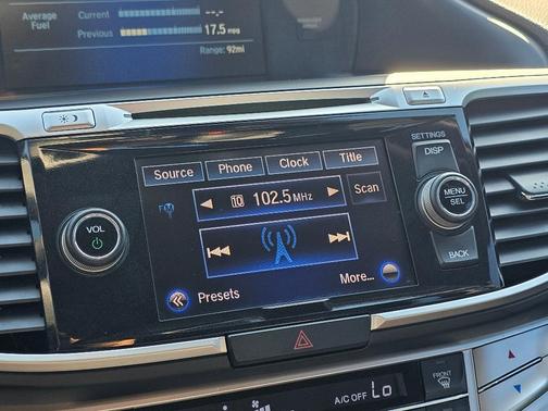 Crystal Black Pearl 2015 Honda Accord EX-L