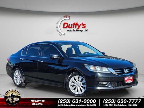 Crystal Black Pearl 2015 Honda Accord EX-L