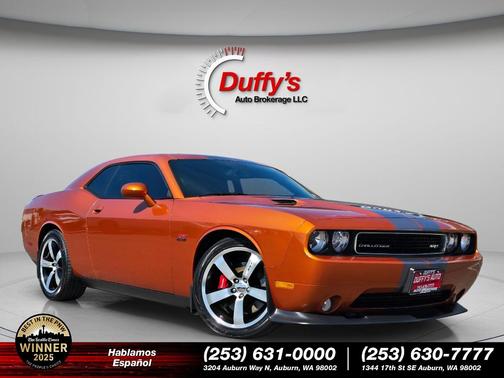 Toxic Orange Pearlcoat 2011 Dodge Challenger SRT8