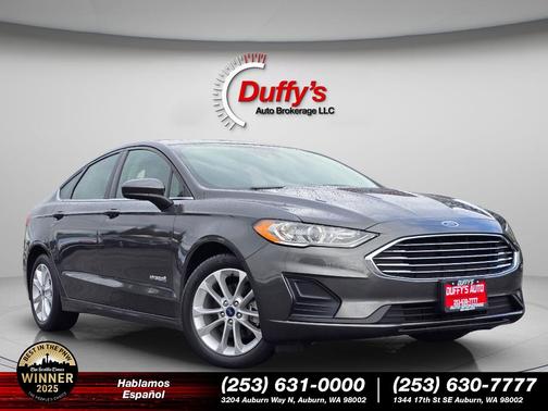 Magnetic Metallic 2019 Ford Fusion Hybrid SE