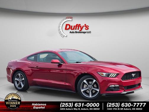 Ruby Red Metallic 2016 Ford Mustang V6