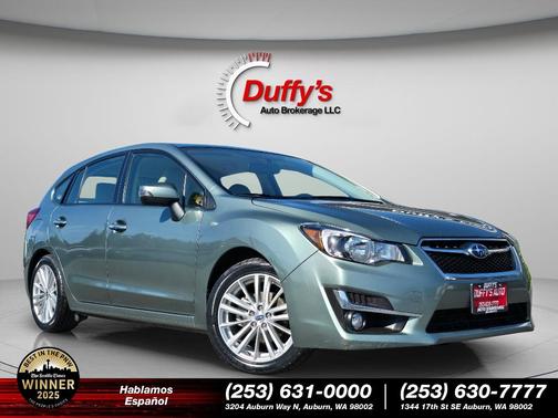 Jasmine Green Metallic 2016 Subaru Impreza 2.0i Sport Limited