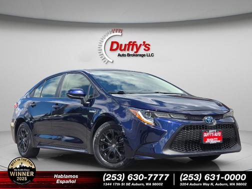 Blueprint 2020 Toyota Corolla Hybrid LE