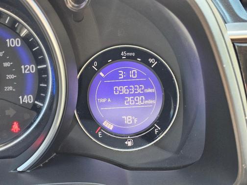Blue 2016 Honda Fit EX-L