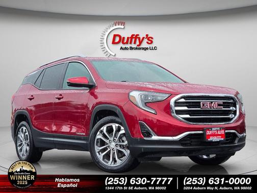 Red Quartz Tintcoat 2018 GMC Terrain SLT