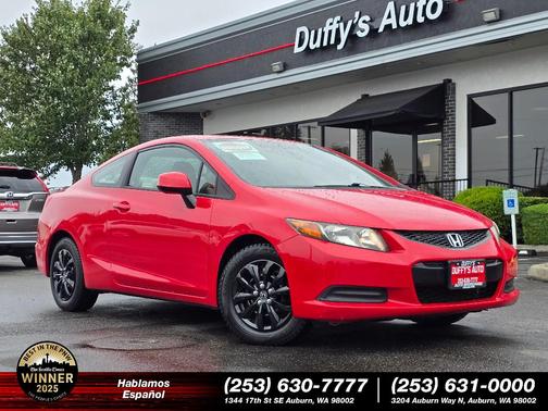 Rallye Red 2012 Honda Civic LX