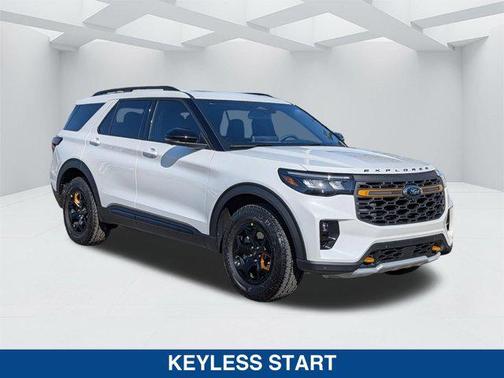 STAR WHITE MET TRI-COAT 2026 Ford Explorer Tremor