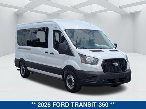 Oxford White 2026 Ford Transit-350 XL