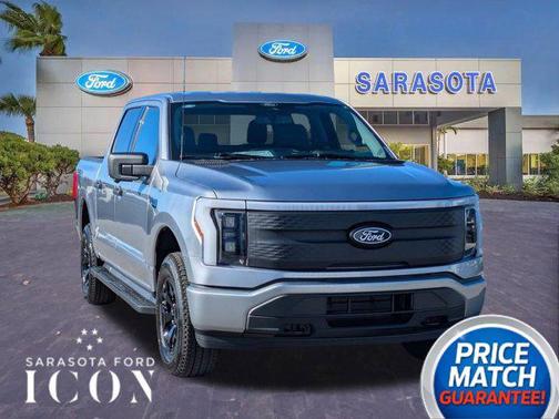ICONIC SILVER METALLIC 2025 Ford F-150 Lightning XLT