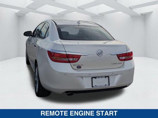 White Diamond Tricoat 2012 Buick Verano Leather