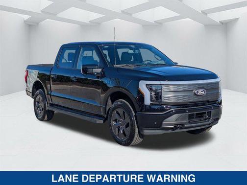 AGATE BLACK METALLIC 2025 Ford F-150 Lightning LARIAT