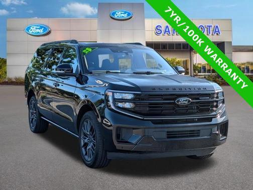 AGATE BLACK METALLIC 2025 Ford Expedition Max Platinum