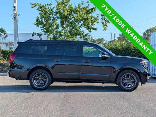 AGATE BLACK METALLIC 2025 Ford Expedition Max Platinum