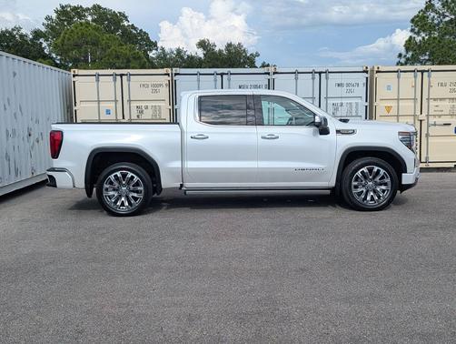 White Frost Tricoat 2024 GMC Sierra 1500 Denali