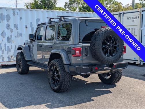 Sting-Gray Clearcoat 2021 Jeep Wrangler Unlimited 4xe Sahara
