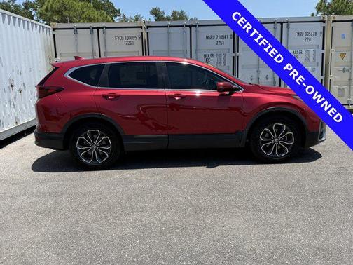 Radiant Red Metallic 2021 Honda CR-V 2WD EX-L