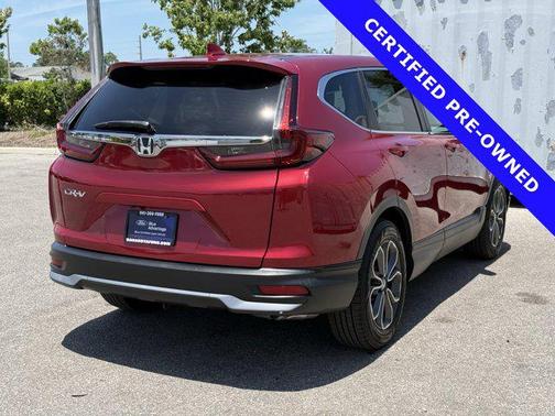 Radiant Red Metallic 2021 Honda CR-V 2WD EX-L