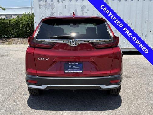 Radiant Red Metallic 2021 Honda CR-V 2WD EX-L