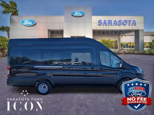 AGATE BLACK METALLIC 2026 Ford Transit-350 XLT