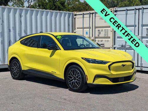 GRABBER YELLOW 2025 Ford Mustang Mach-E Premium