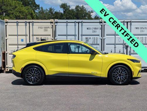 GRABBER YELLOW 2025 Ford Mustang Mach-E Premium