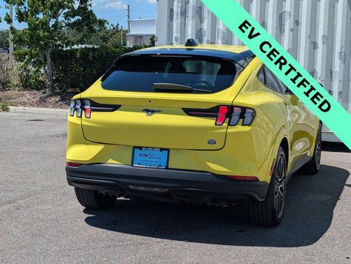 GRABBER YELLOW 2025 Ford Mustang Mach-E Premium