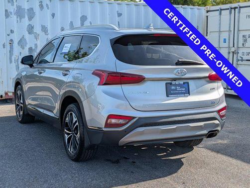 Shimmering Silver Pearl 2020 Hyundai SANTA FE Limited 2.0T