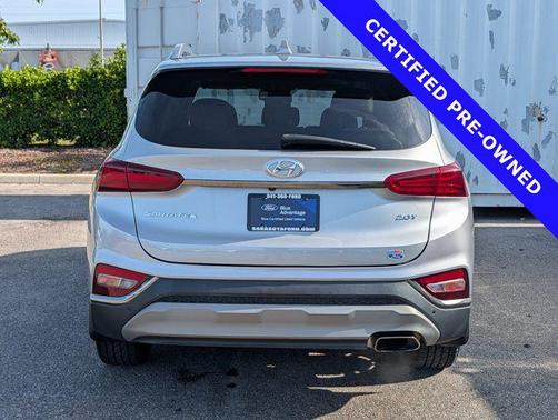 Shimmering Silver Pearl 2020 Hyundai SANTA FE Limited 2.0T