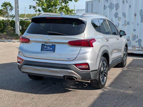 Shimmering Silver Pearl 2020 Hyundai SANTA FE Limited 2.0T
